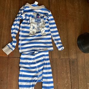 Hanna anderson boys R2-D2 pjs
